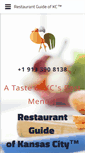 Mobile Screenshot of kcrestaurantguide.com